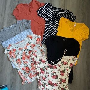 Floral Print Women's Top